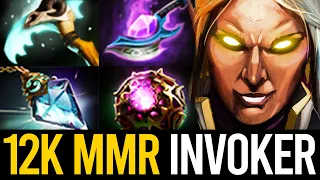 12K MMR ARMEL INVOKER vs GRANDMASTER PUCK MID | Dota 2 Invoker