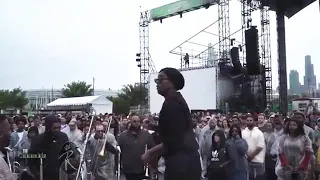 Kanye West / Chance The Rapper Sunday Service - Performs 'Jesus Walks'