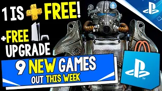 9 NEW PS4/PS5 Games Out THIS WEEK! New FREE PS Plus DAY 1 Game, BIG FREE PS5 Upgrade, PS5 Exclusive