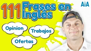 Frases en Inglés del uso diario