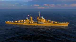 Cap areas and win the game - Atlanta Tier 7 american premium cruiser - World of Warships Blitz