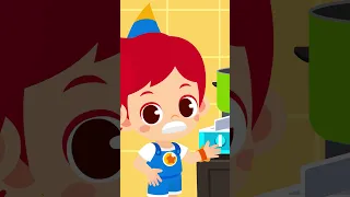 #JunyTony | No, No! Bacteria!🤢 Let’s Prevent Food Poisoning #Shorts #KidsSongs