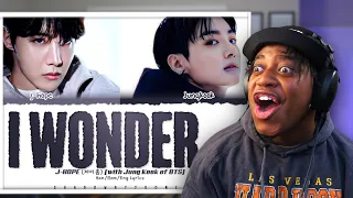 J HOPE & JUNGKOOK ‘I wonder’ Reaction | Hope On The Street Vol. 1!