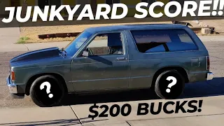 Huge junkyard SCORE! $1800 Wheels!