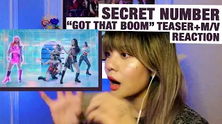 OG KPOP STAN/RETIRED DANCER reacts to Secret Number "Got That Boom" Teaser + M/V!