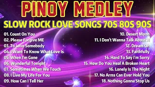 SLOW ROCK MEDLEY 80S 90S COLLECTION 🔥 NONSTOP SLOW ROCK LOVE SONGS 🔥 MGA LUMANG TUGTUGIN NOONG 90S