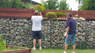 Gabion Wall DIY 2018