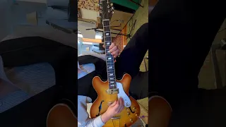 Taxman- GUITAR SOLO by Paul McCartney (Beatles Epiphone Casino Cover) Slowed Down Lesson