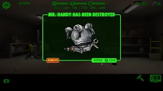 how to repair mr handy in fallout shelter/jak naprawić pana rączkę w Fallout Shelter