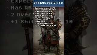 Exposed D&D 5e Warlord Challenge Rating #Shorts