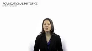 Diversity and Inclusion - Human Resources Fundamentals