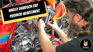 How to adjust pushrods on a Harley Davidson EVO motor, or at least how we do it!