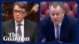 David Frost and Peter Mandelson give evidence to Lords' Brexit committee – watch live