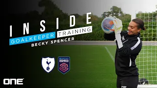 TECHNICAL Session with Spurs Rebecca Spencer | WSL Goalkeeper | INSIDE GOALKEEPER TRAINING