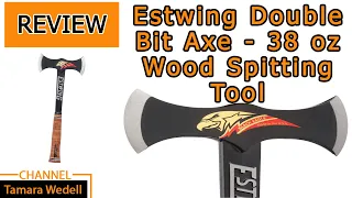 Estwing Double Bit Axe - 38 oz Wood Spitting Tool REVIEW #5