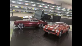 1:18 Diecast Review Unboxing BOS Models Pontiac Bonneville Concept and Chrysler D'Elegance by Ghia