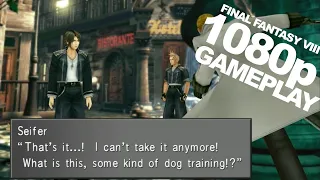 Final Fantasy VIII Gameplay 1080p Remastered + All Cutscenes (New Game to Timber)