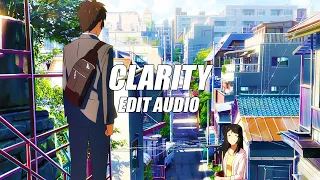 clarity - zedd ft. foxes [edit audio]