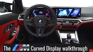 2023 G80 M3 Competition xDrive LCI Curved display walkthrough