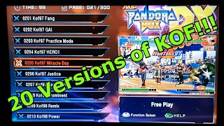 2021 Version Pandora Box DX 3000 in 1 Game List