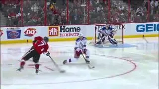 Kyle Turris evens the series scoring in overtime. 4/19/12