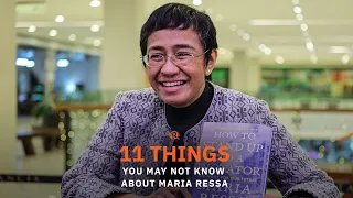 11 things you may not know about Maria Ressa