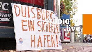 STUDIO 47 .live | SEEBRÜCKE DUISBURG SETZT SICH FÜR AUFNAHME VON GEFLÜCHTETEN EIN