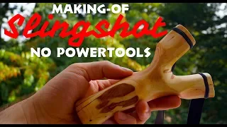 How to make a Slingshot WITHOUT Power Tools | Slingshot Germany