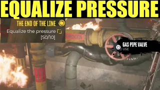 How to "equalize the pressure" the end of the line Dead island 2