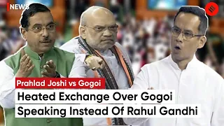 No-Confidence Debate In Lok Sabha Sparks Controversy Over Gogoi Speaking Instead Of Rahul Gandhi