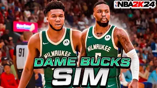 I Simmed Damian Lillard's Career On The Milwaukee Bucks