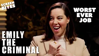 Aubrey Plaza’s Worst Ever Job | Emily The Criminal | Screen Bites