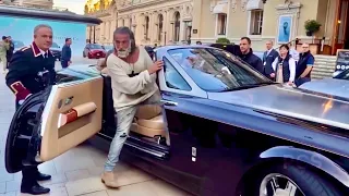 Multi - Millionaire Famous ZEUS Spotted with Bodyguards in Monaco | SUPERCARS