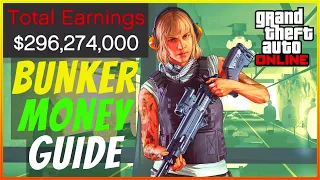 GTA Online Bunker SOLO Money GUIDE | Make Millions With Gunrunning Business EASY | 2023 Update