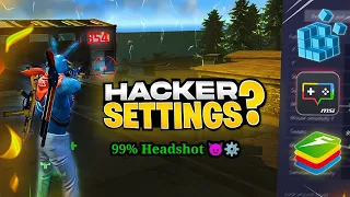 This Secret Emulator & Settings ⚙️ Gives 120 fps and 99% Headshots : E4VX l Best Version