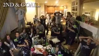 Seahawks Fan Reaction VS Patriots Super Bowl XLIX (49)