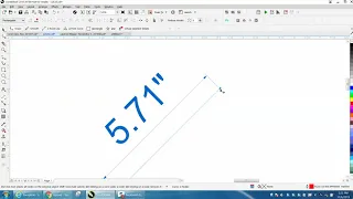 Corel Draw Tips & Tricks Find how long a line is that is on a angle Part 2