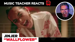 Music Teacher REACTS TO Jinjer "Wallflower" | MUSIC SHED EP 168