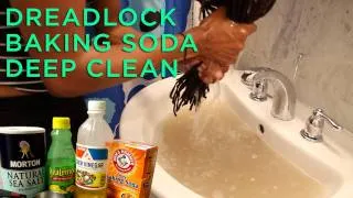 Dreadlocks Baking Soda Deep Clean Tutorial/Review