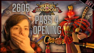 2605 Pass 4 Opening Live! 1846 vs 1175, 1254 vs 1302 | Rise of Kingdoms Warriors Unbound KvK!