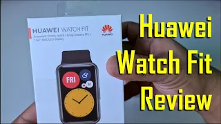 Best Budget SmartWatch and Fitness Tracker - Huawei Watch Fit Unboxing and Full Review