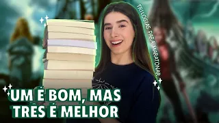 trilogias de fantasia que você ✨PRECISA✨ conhecer