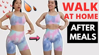 Do this easy workout after eating to burn belly fat, reduce bloating. Lose weight walking! HanaMilly