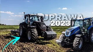 ✩Valtra na dotarciu ✩ test w ciężkiej uprawie po poplonie ✩t 215 versu ✩