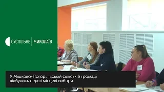 У Мішково-Погорілівській сільській громаді відбулись перші місцеві вибори