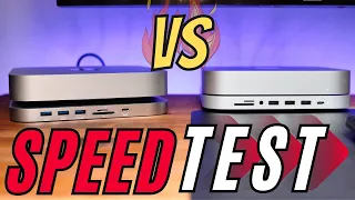 Which One is FASTER? Qwiizlab vs Satechi Hub MacMini Speed Test!