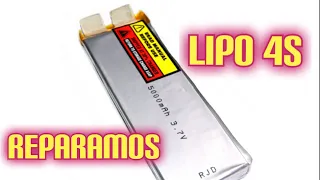 COMO REPARAR BATERIA LIPO 4S (CELDA DAÑADA)