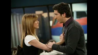 F.R.I.E.N.D.S - Ross and Rachel at the airport. [HD]