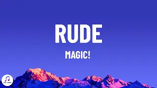 MAGIC! - Rude (sped up lyrics)