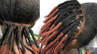 Short temporary artificial dreadlocks | easy installation how to take out 🔥